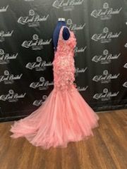 Size 4 Pink Mermaid Dress on Queenly