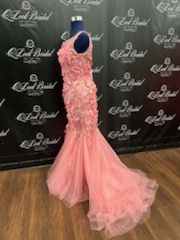 Size 4 Pink Mermaid Dress on Queenly