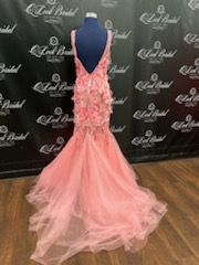 Size 4 Pink Mermaid Dress on Queenly