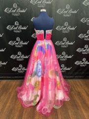 Size 4 Multicolor Ball Gown on Queenly