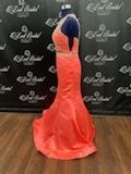 Size 4 Orange Mermaid Dress on Queenly