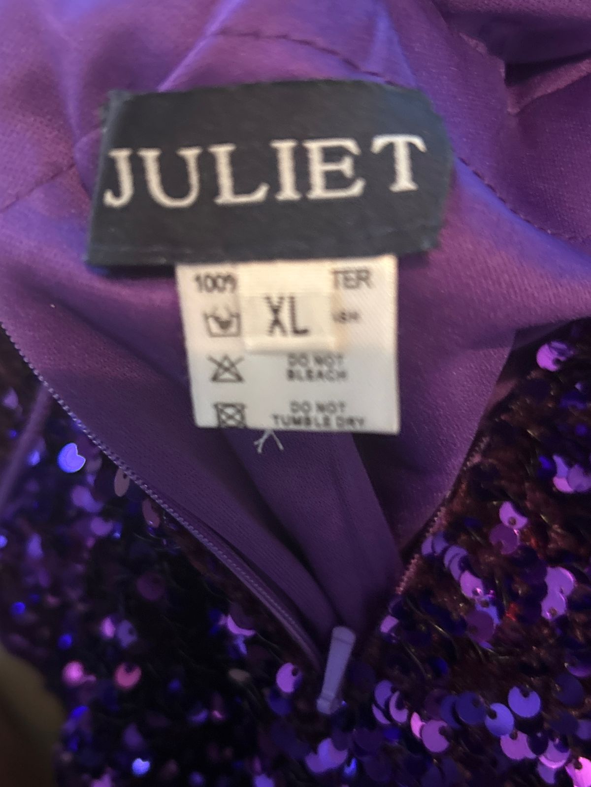 Size XL Prom Plunge Purple Cocktail Dress on Queenly