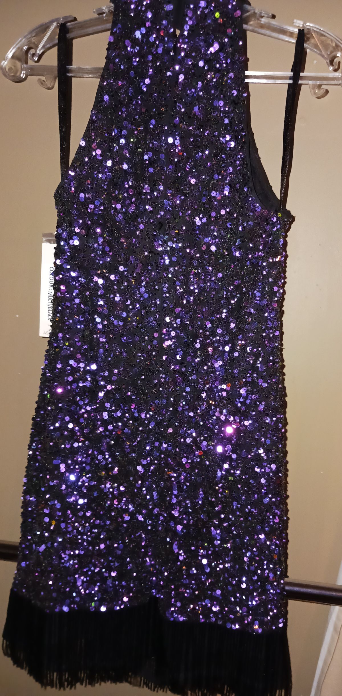 Ashley Lauren Size 6 Prom Purple Cocktail Dress on Queenly