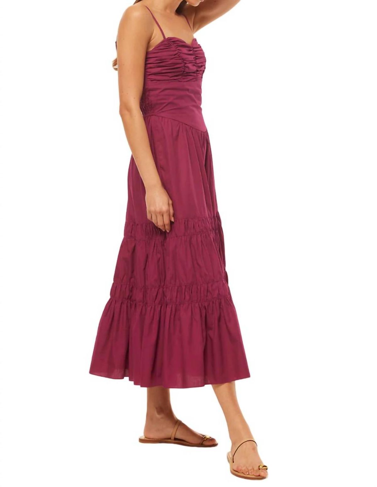 Style 1-1127911311-892 Misa Los Angeles Size M Purple Cocktail Dress on Queenly