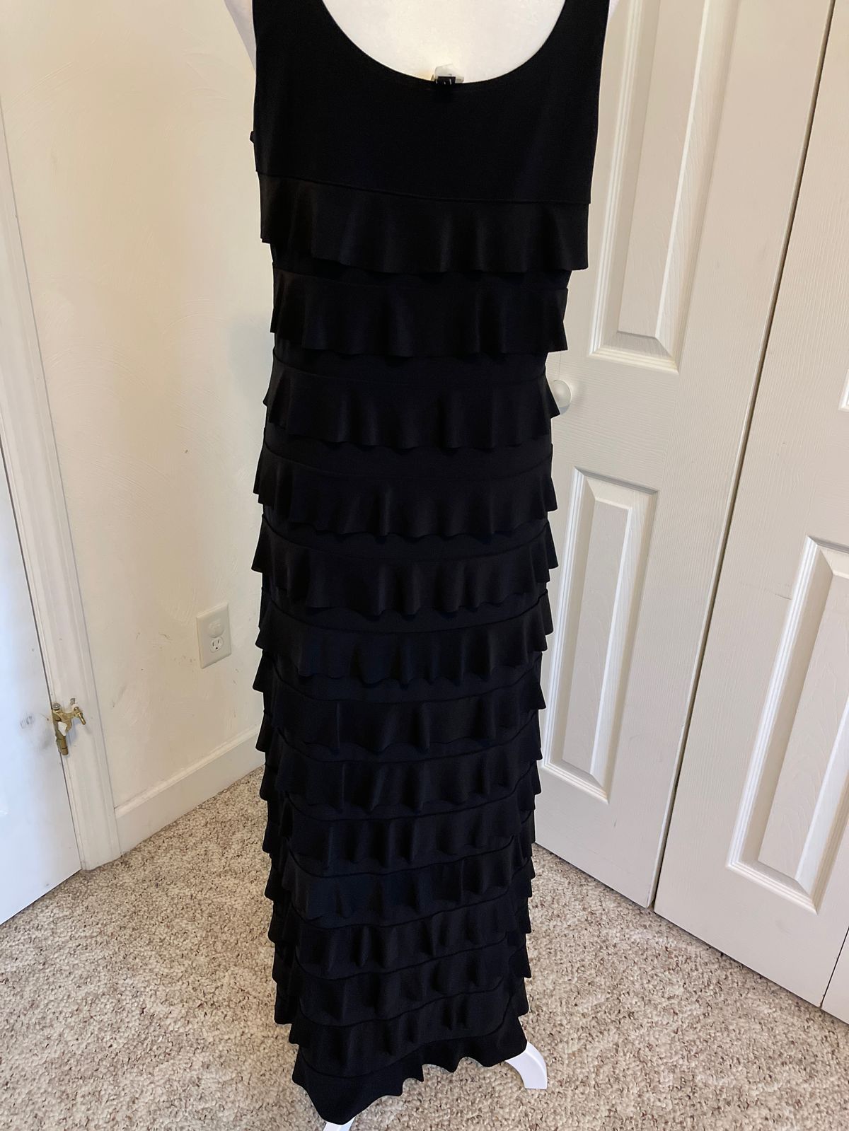 Size 12 Black A-line Dress on Queenly