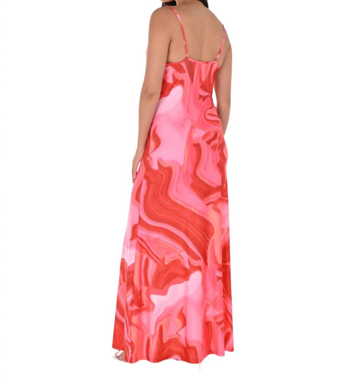 Style 1-1871553080-149 Frank Lyman Size L Pink Floor Length Maxi on Queenly