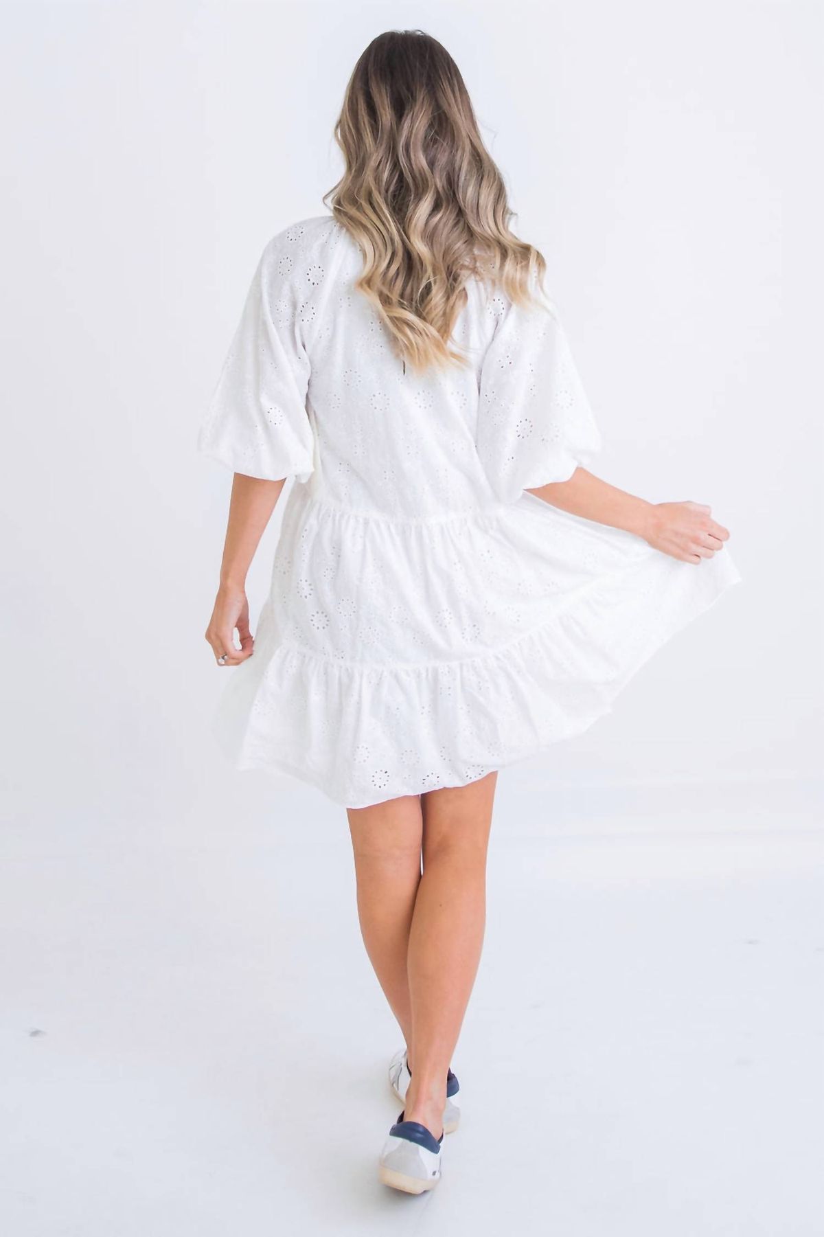 Style 1-2194784526-892 Karlie Size M White Cocktail Dress on Queenly