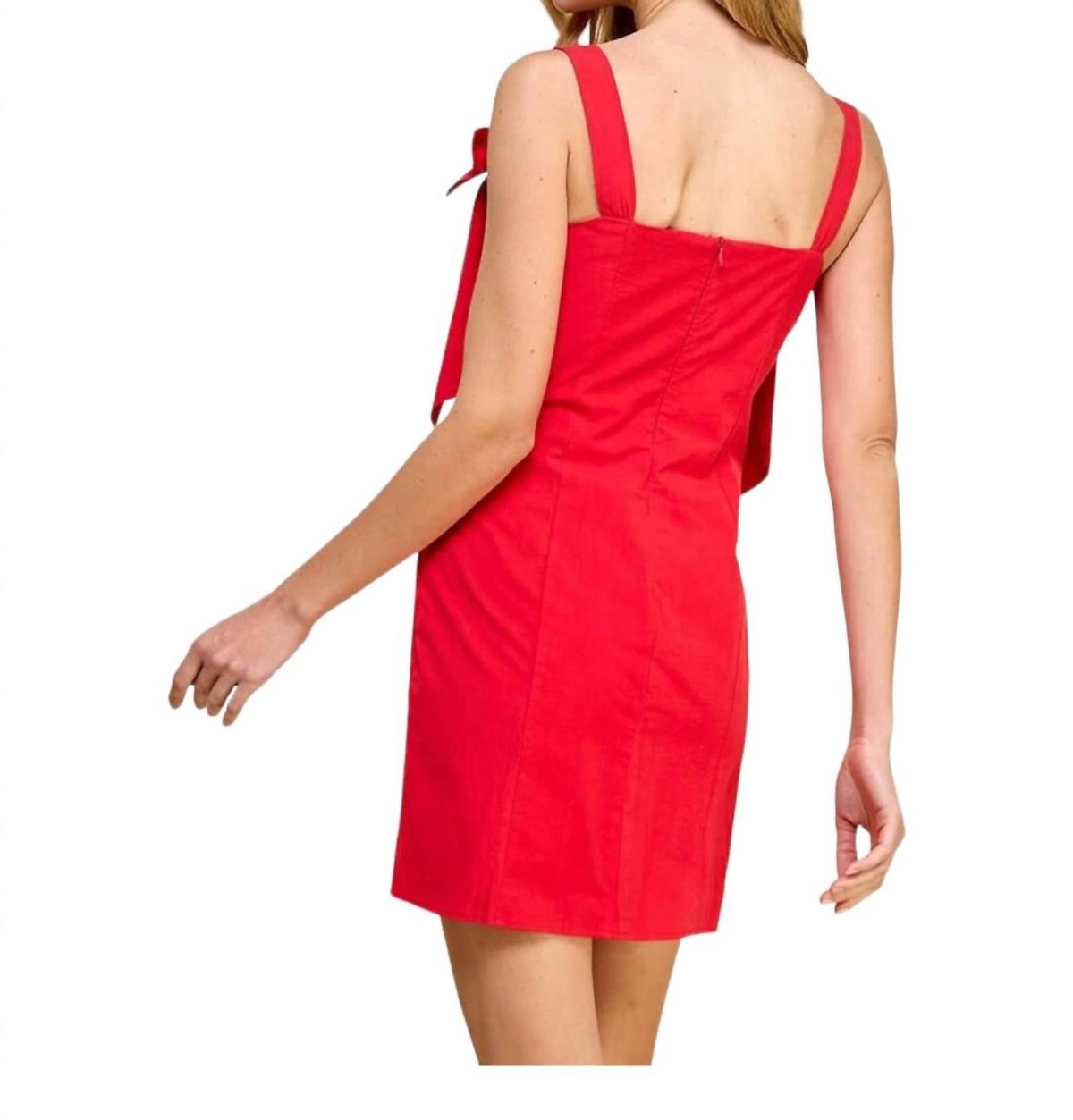 Style 1-2595213334-74 TCEC Size S Off The Shoulder Red Cocktail Dress on Queenly