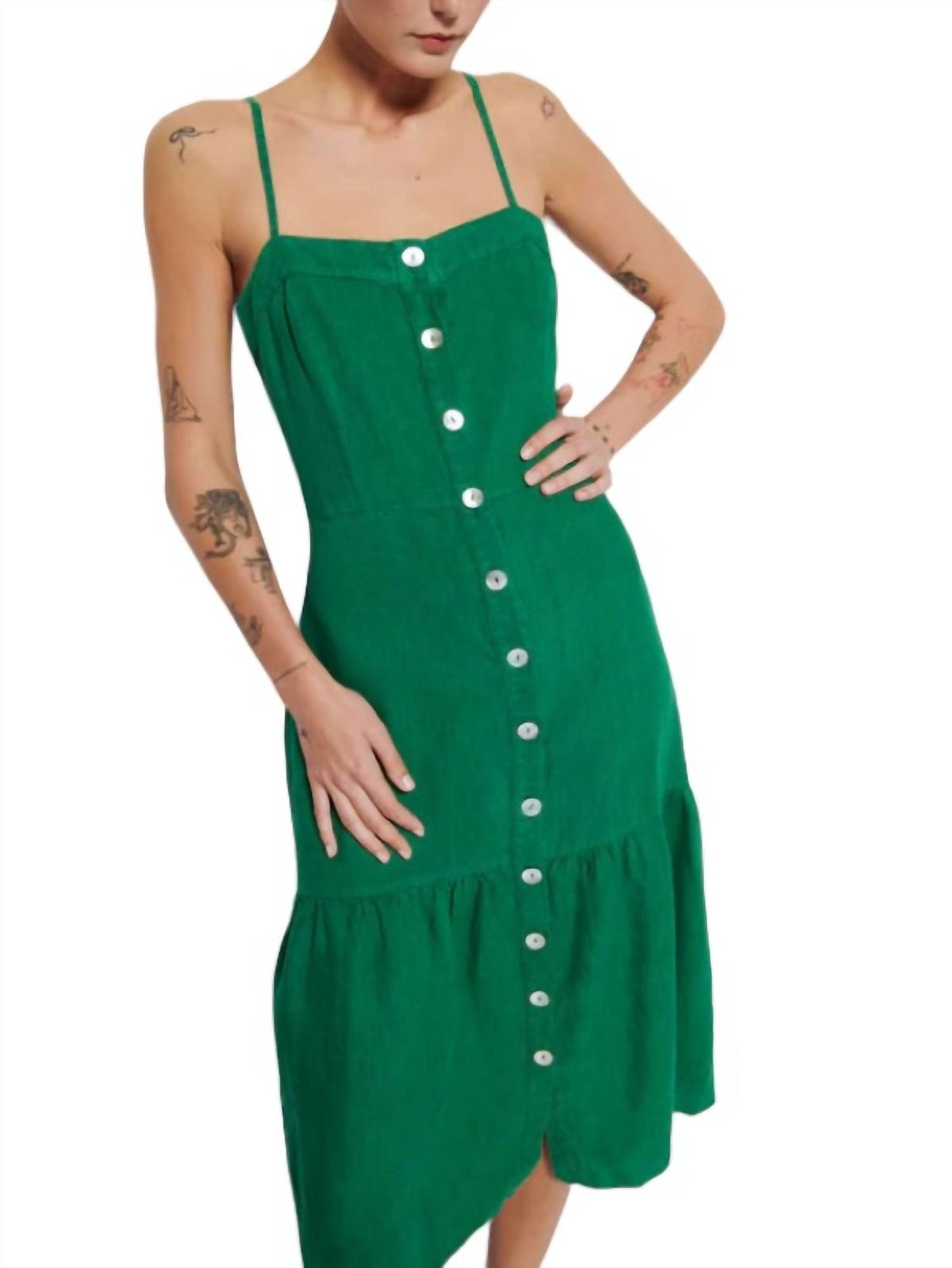 Style 1-2659362282-74 Nation LTD Size S Green Cocktail Dress on Queenly