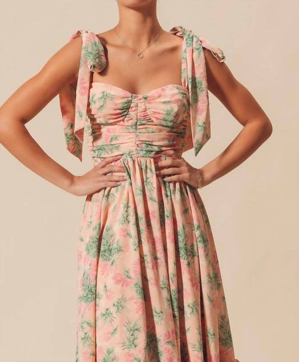 Style 1-3167336916-892 So Me Size M Floral Pink Cocktail Dress on Queenly