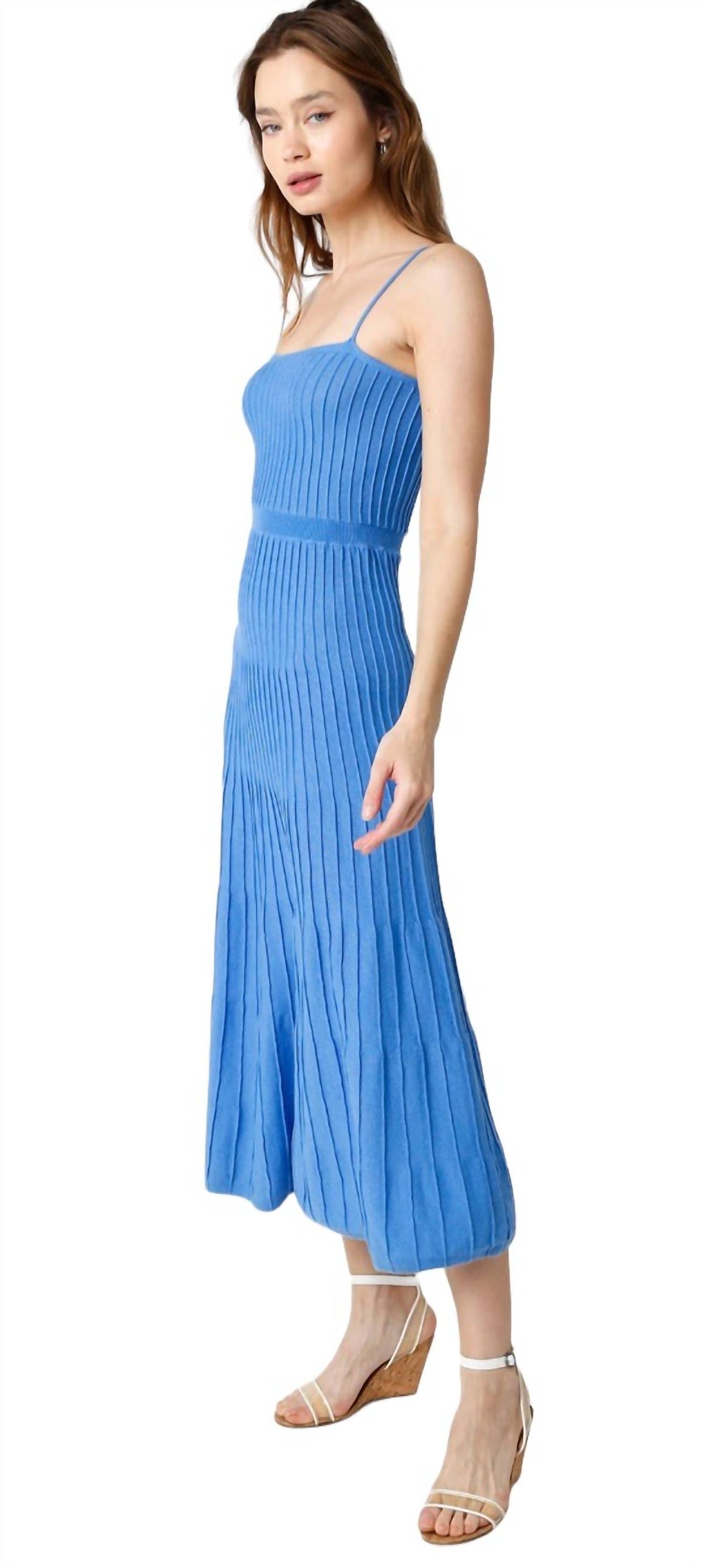 Style 1-1335870954-892 OLIVACEOUS Size M Blue Cocktail Dress on Queenly