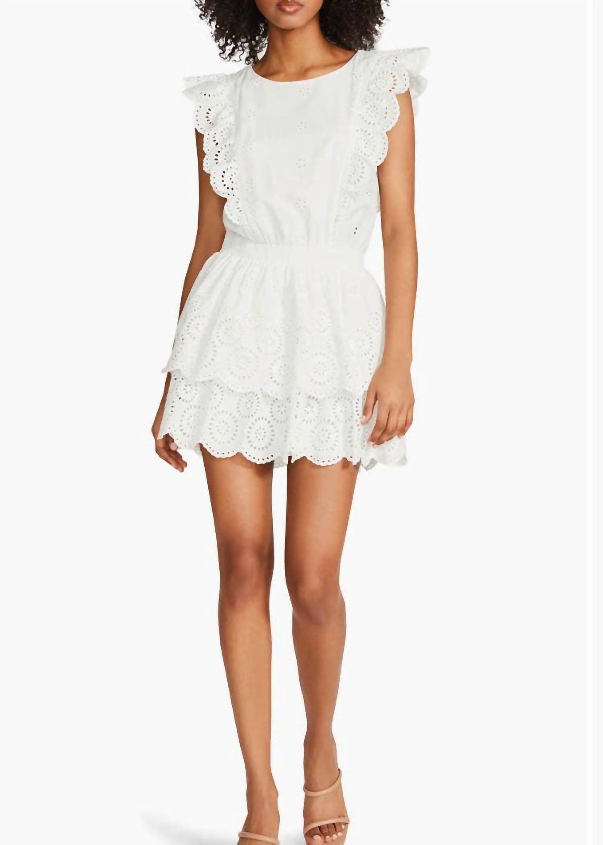 Style 1-1356940131-70 STEVE MADDEN Size XS White Cocktail Dress on Queenly