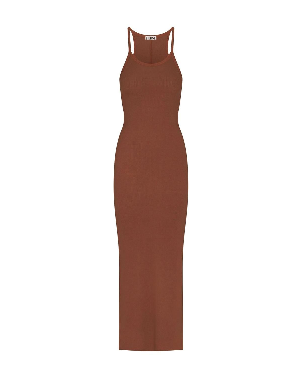 Style 1-1364460038-892 Eterne Size M Brown Floor Length Maxi on Queenly