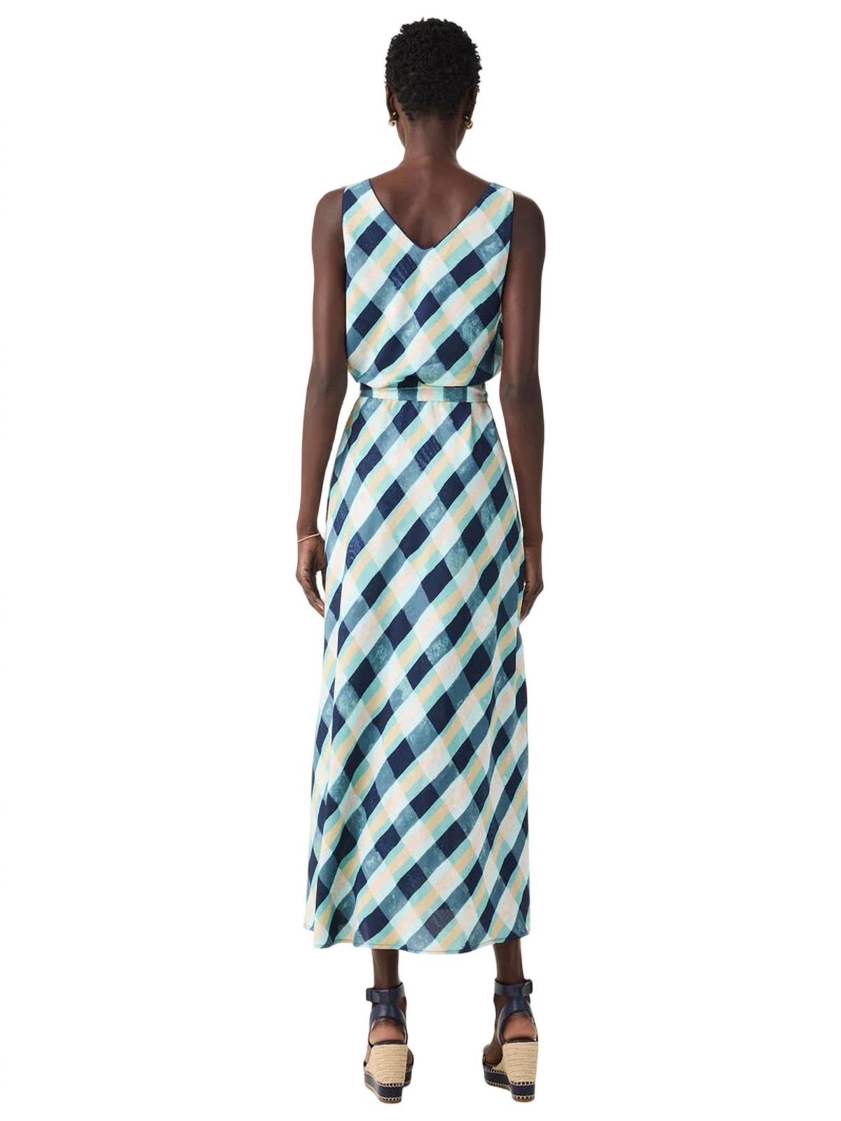 Style 1-1402802830-70 Nic + Zoe Size XS Turquoise Blue Cocktail Dress on Queenly