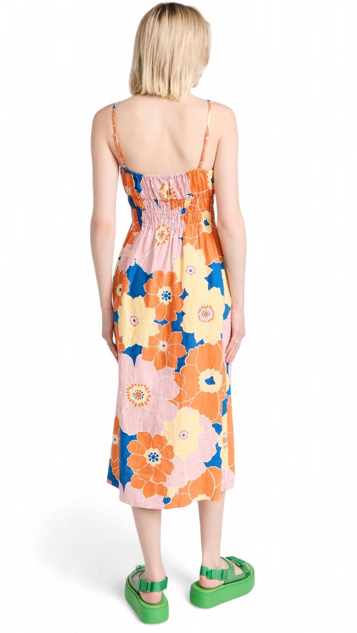 Style 1-1463513712-74 Rails Size S Floral Orange Cocktail Dress on Queenly