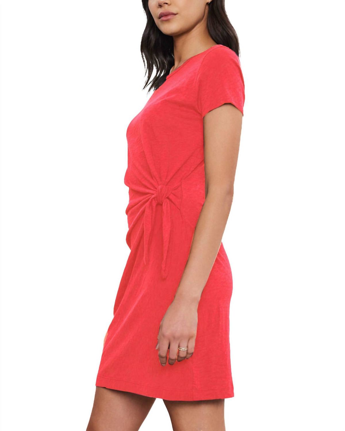 Style 1-1506913966-70 Velvet by Graham & Spencer Size XS Red Cocktail Dress on Queenly