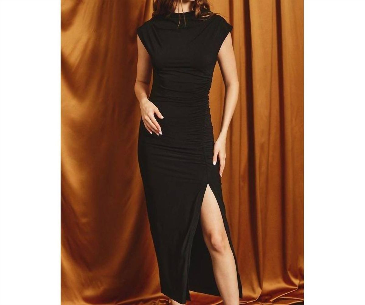 Style 1-2308180628-74 DRESS FORUM Size S Cap Sleeve Black Cocktail Dress on Queenly