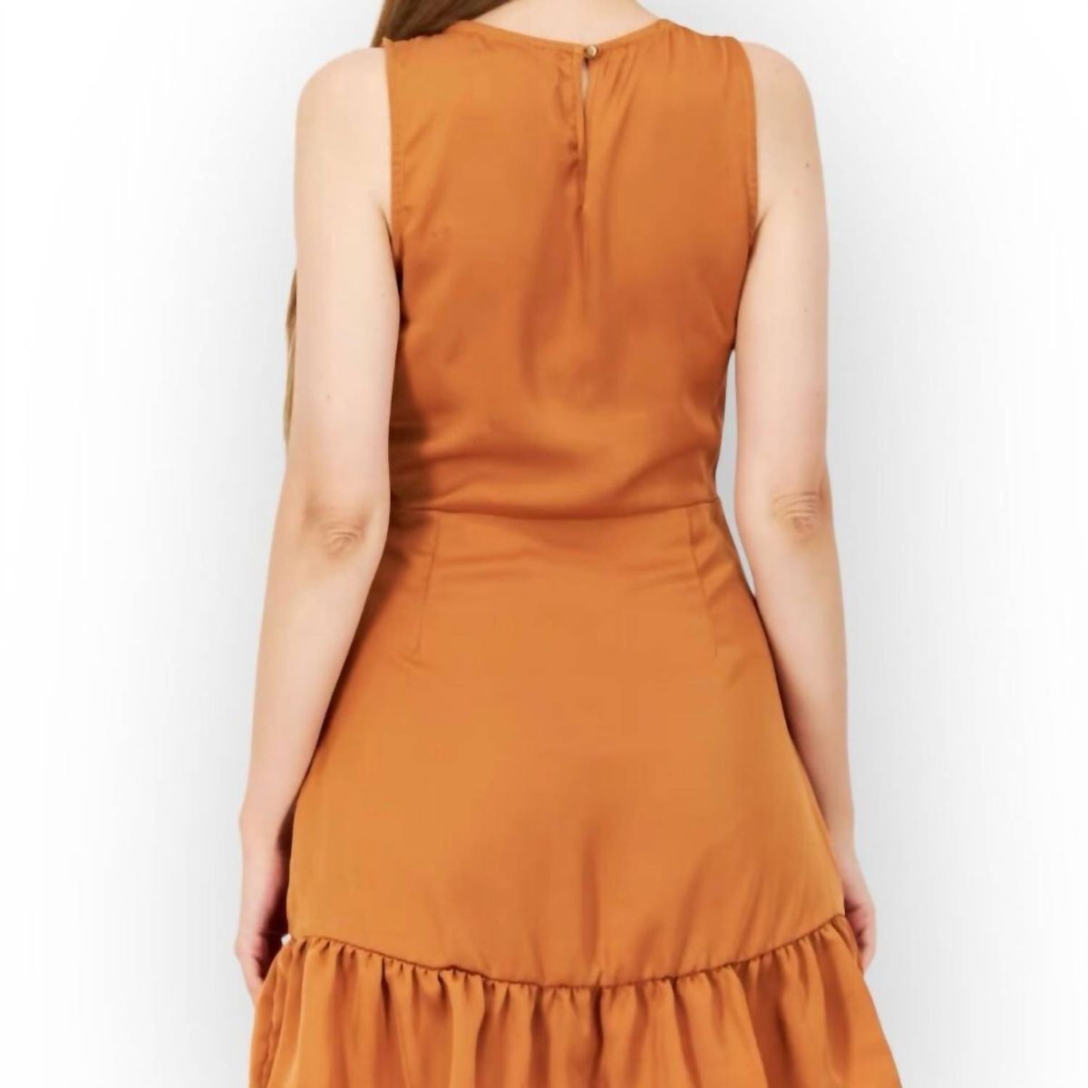 Style 1-2339335497-70 DELUC Size XS Brown Cocktail Dress on Queenly