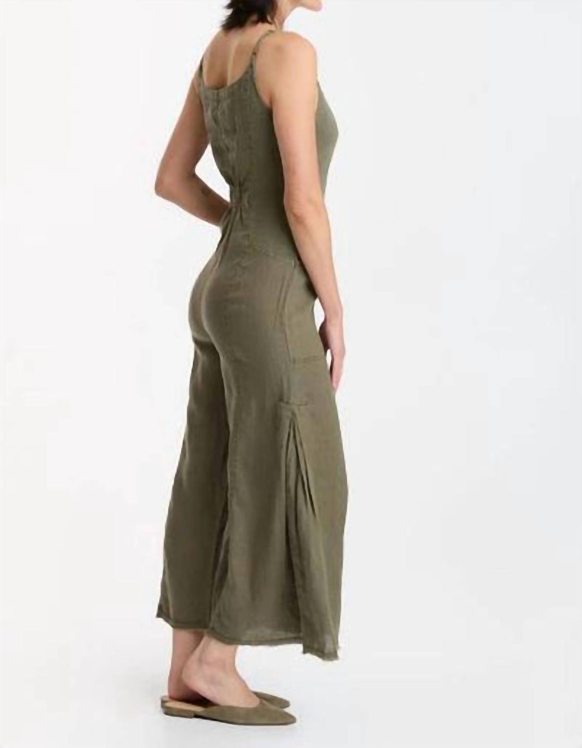 Style 1-2348010246-70 XCVI Size XS Green Formal Jumpsuit on Queenly