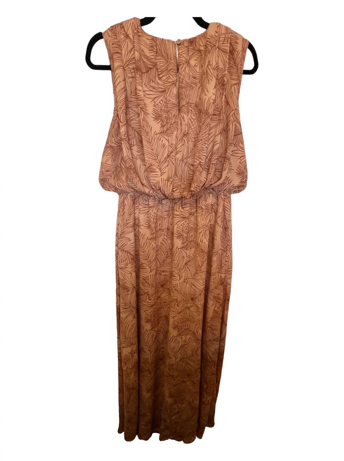 Style 1-2434927670-149 Easel Size L Brown Floor Length Maxi on Queenly