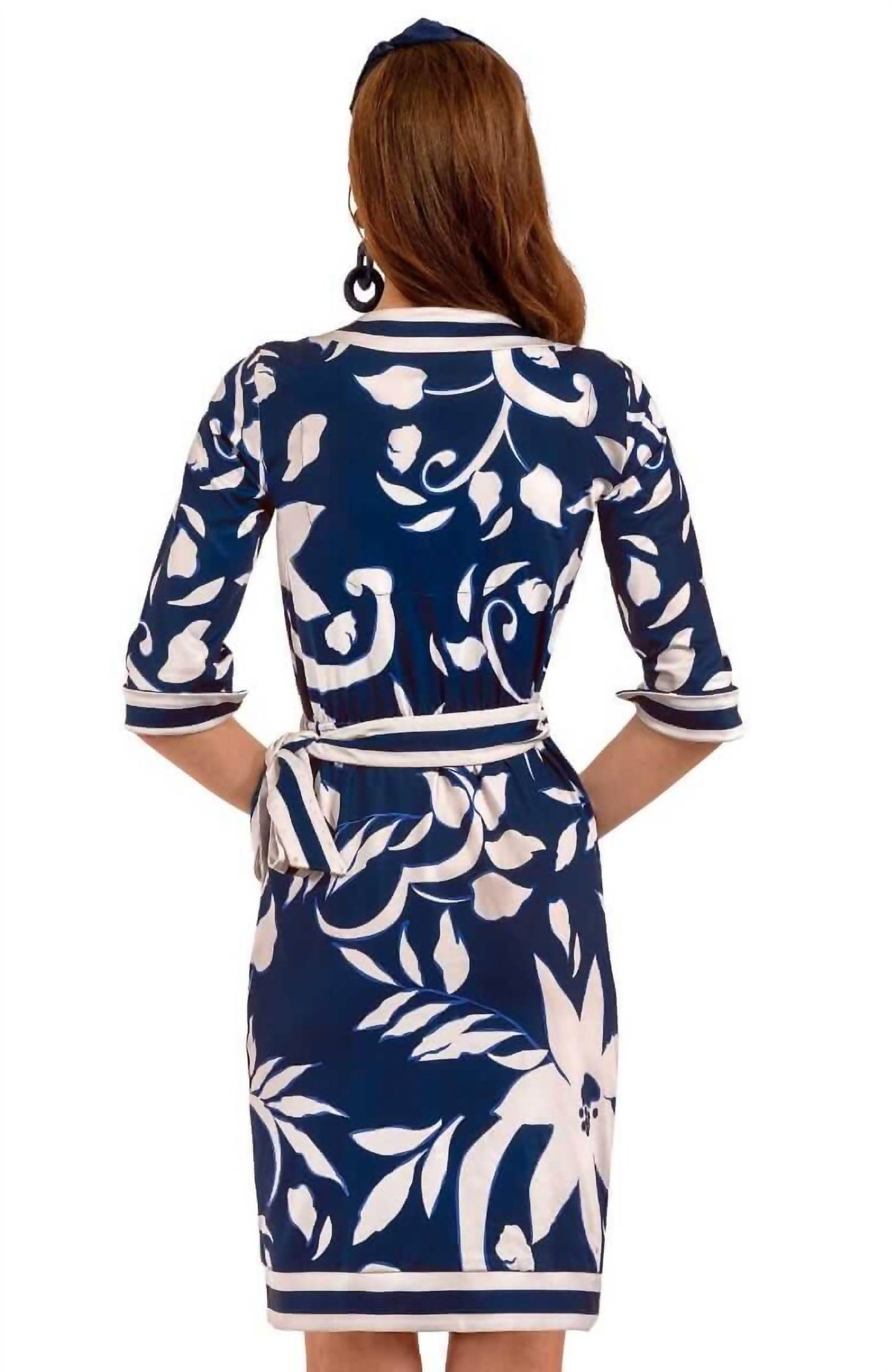 Style 1-2848267002-74 GRETCHEN SCOTT Size S Navy Blue Cocktail Dress on Queenly