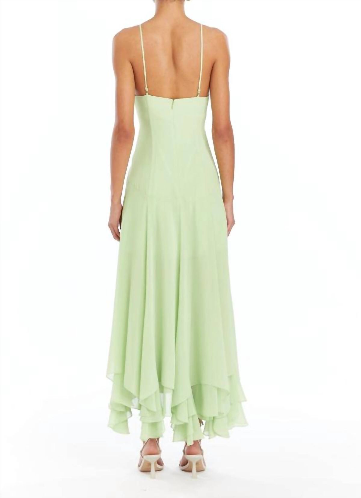 Style 1-2961106463-149 Amanda Uprichard Size L Green Cocktail Dress on Queenly