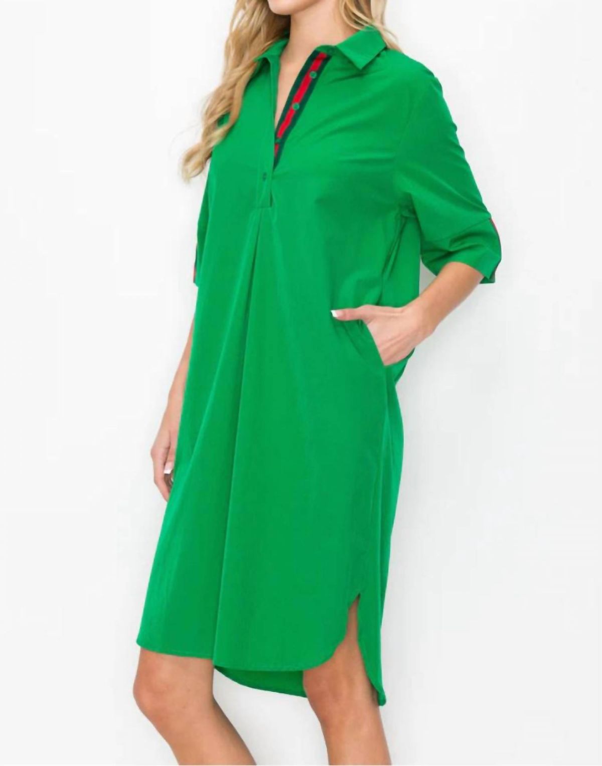 Style 1-2963977909-149 Joh Size L High Neck Green Cocktail Dress on Queenly