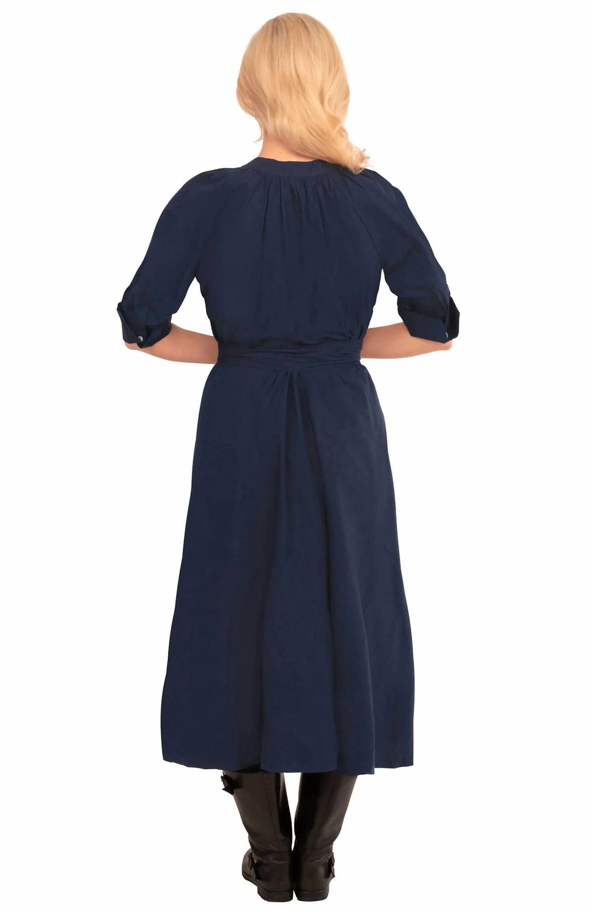 Style 1-3088910333-70 GRETCHEN SCOTT Size XS Navy Blue Cocktail Dress on Queenly