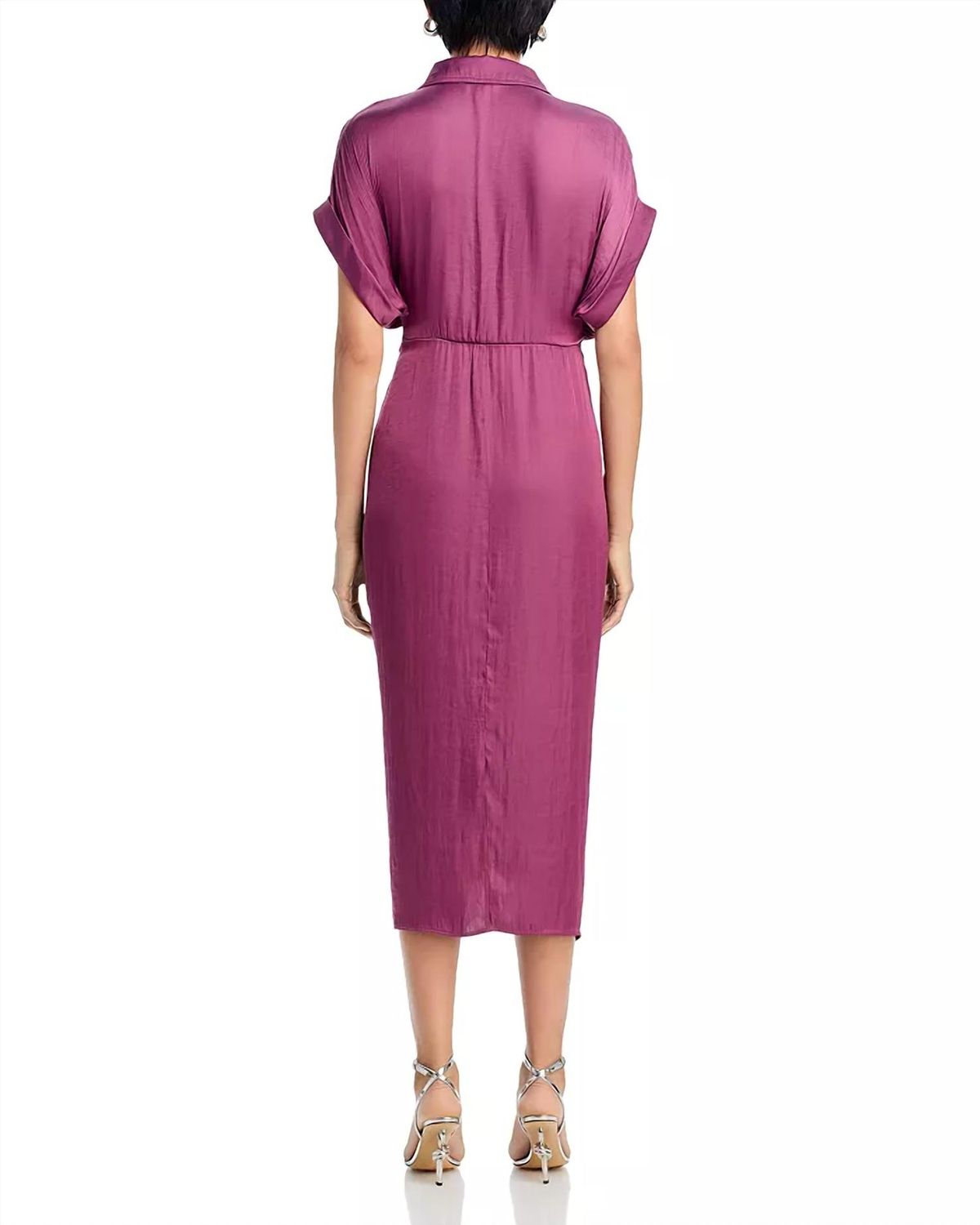 Style 1-3488112043-1498 STEVE MADDEN Size 4 High Neck Pink Cocktail Dress on Queenly