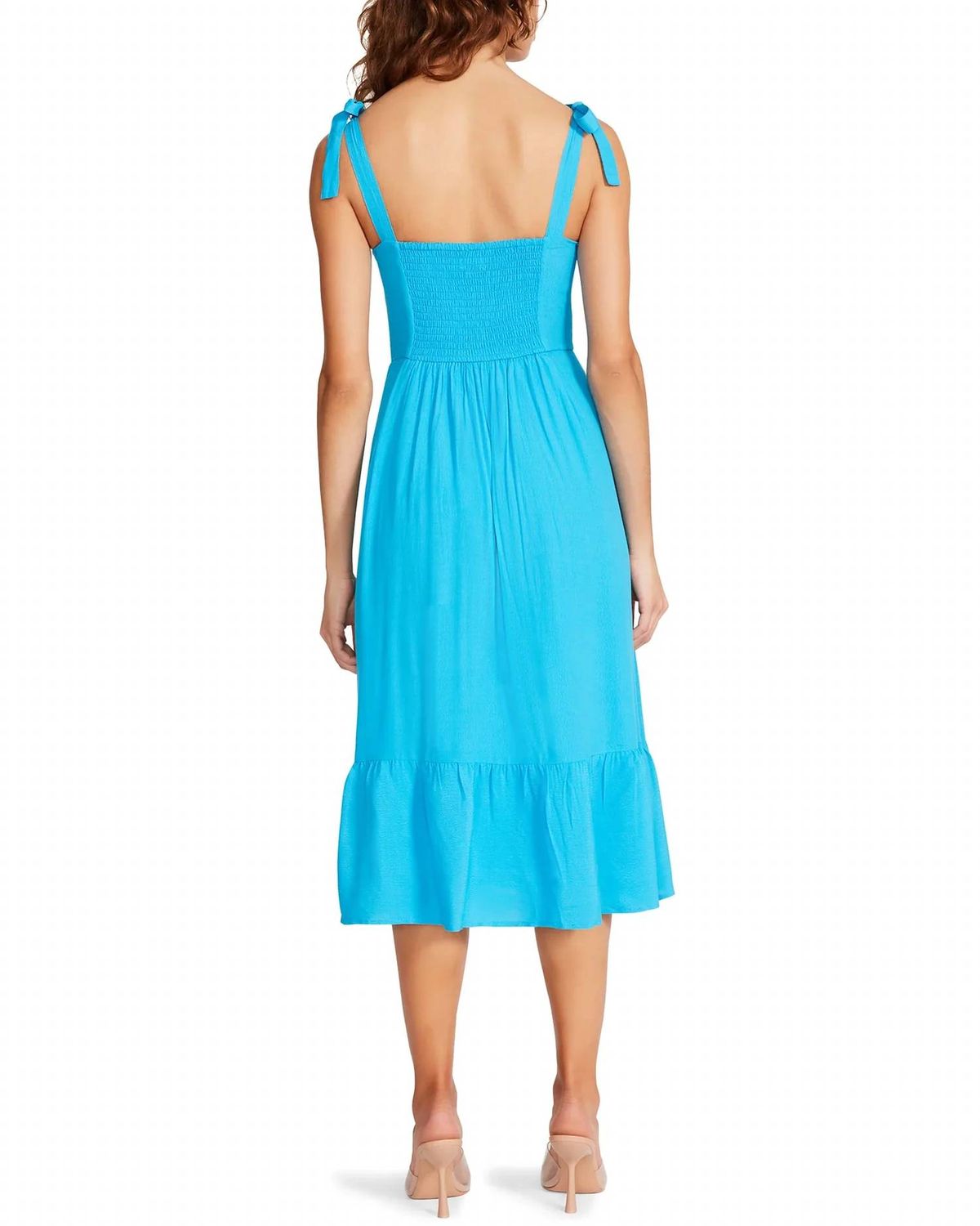 Style 1-709006902-1498 STEVE MADDEN Size 4 Blue Cocktail Dress on Queenly