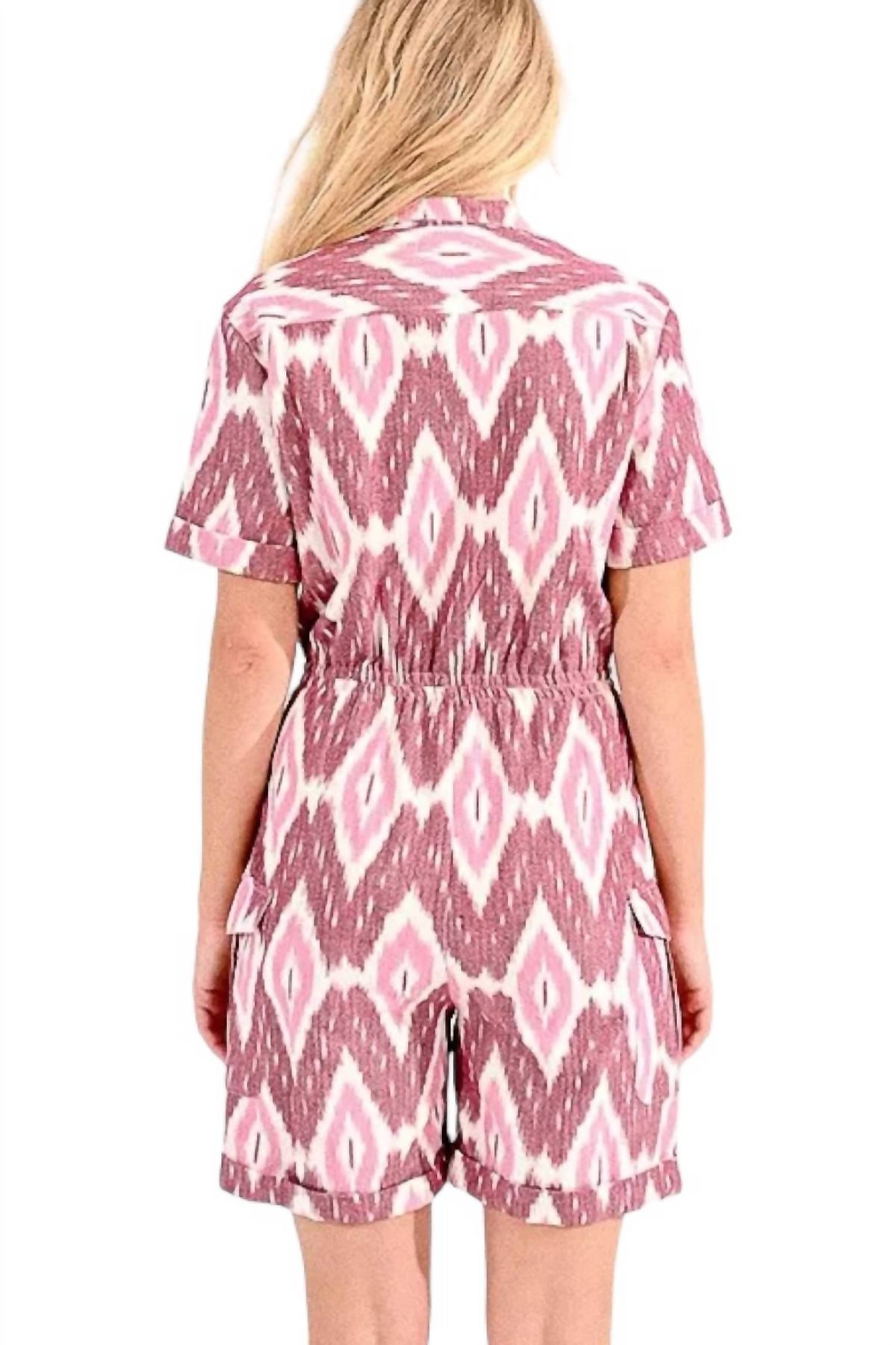 Style 1-960373337-149 MOLLY BRACKEN Size L Pink Formal Jumpsuit on Queenly