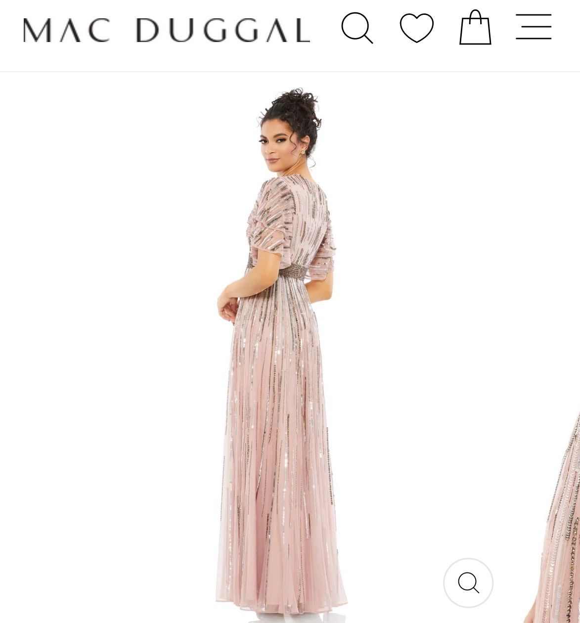 Style 93582 Mac Duggal Size 10 Wedding Guest Pink A-line Dress on Queenly