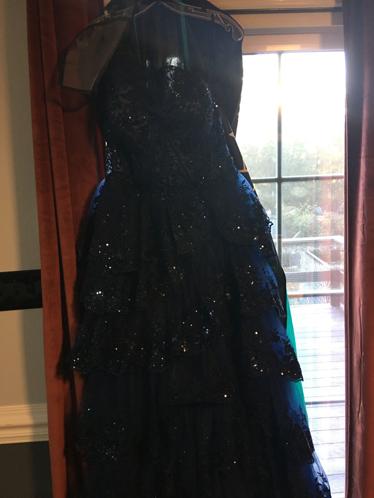 Sherri Hill Plus Size 16 Prom One Shoulder Blue Ball Gown on Queenly