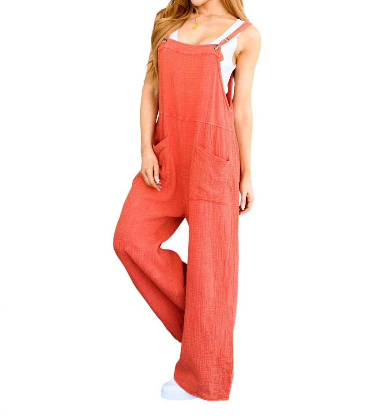 Style 1-1133778635-1464 Heyson Size 3X Sequined Orange Formal Jumpsuit on Queenly