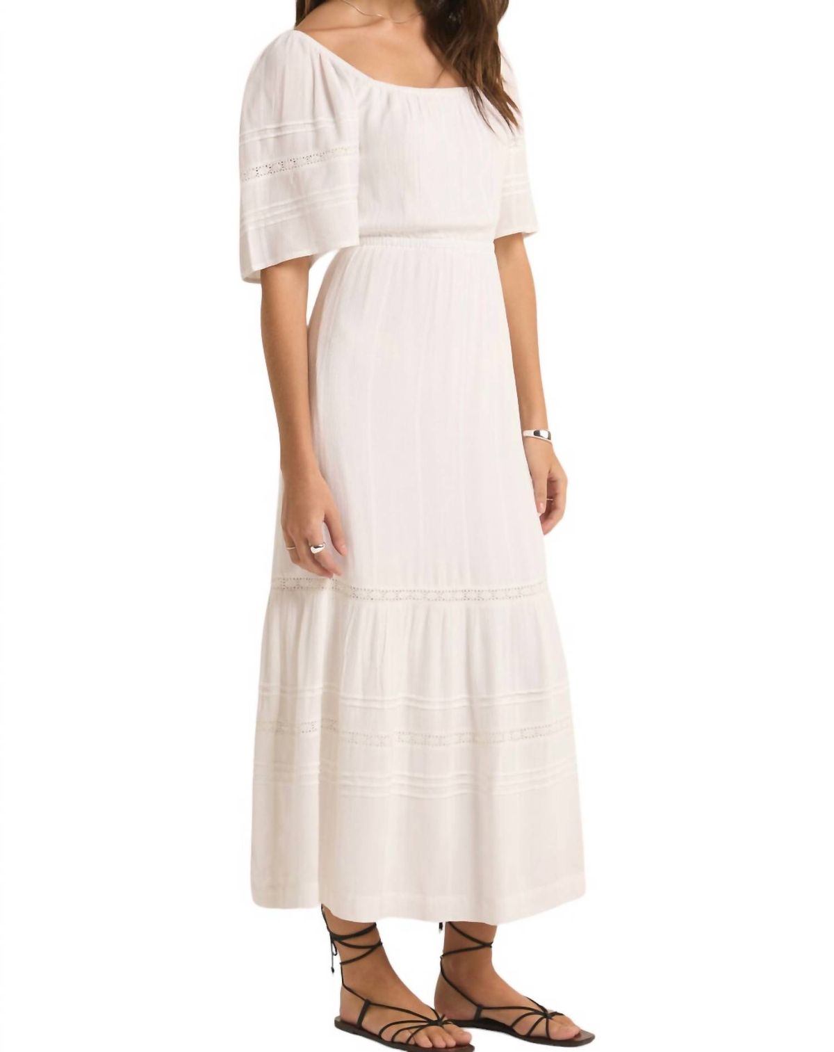 Style 1-1491384691-74 Z Supply Size S White Cocktail Dress on Queenly