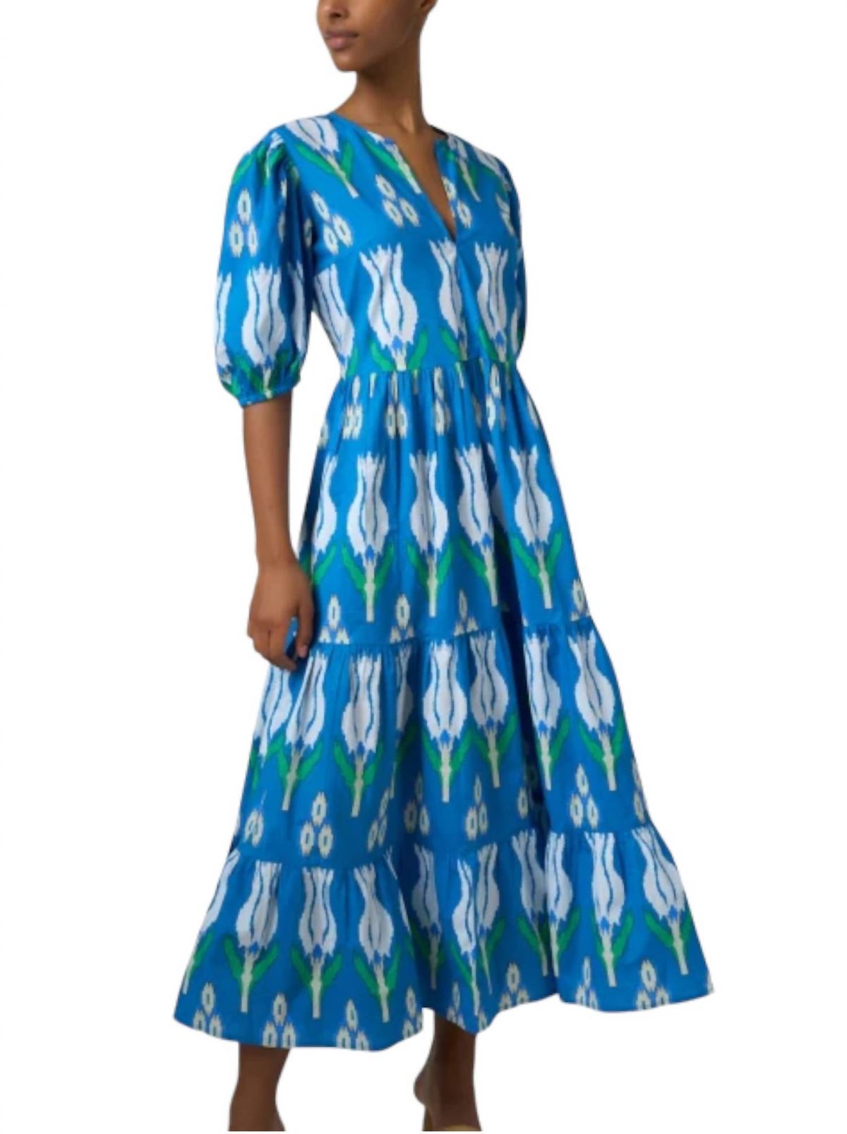 Style 1-1608468046-892 Oliphant Size M Blue Floor Length Maxi on Queenly