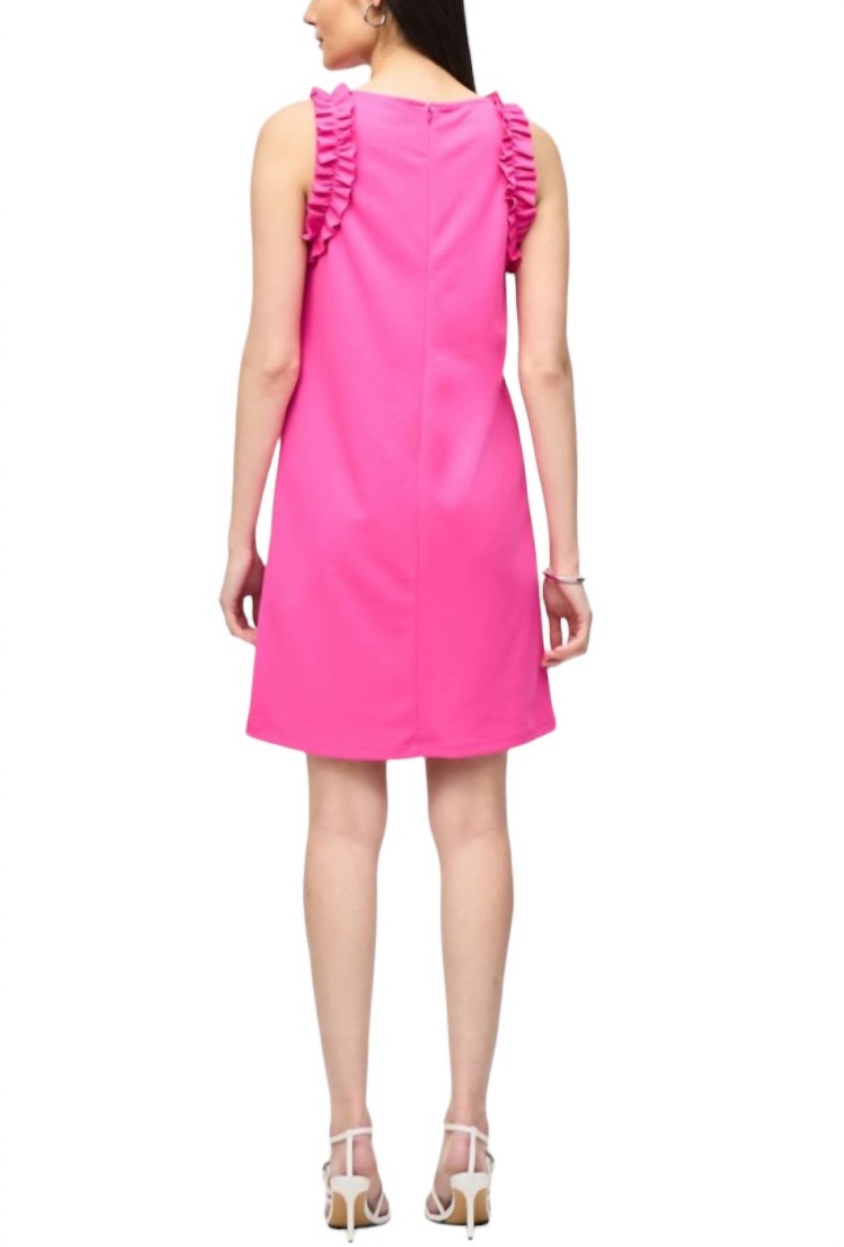 Style 1-1933182879-397 Joseph Ribkoff Size 14 Pink Cocktail Dress on Queenly