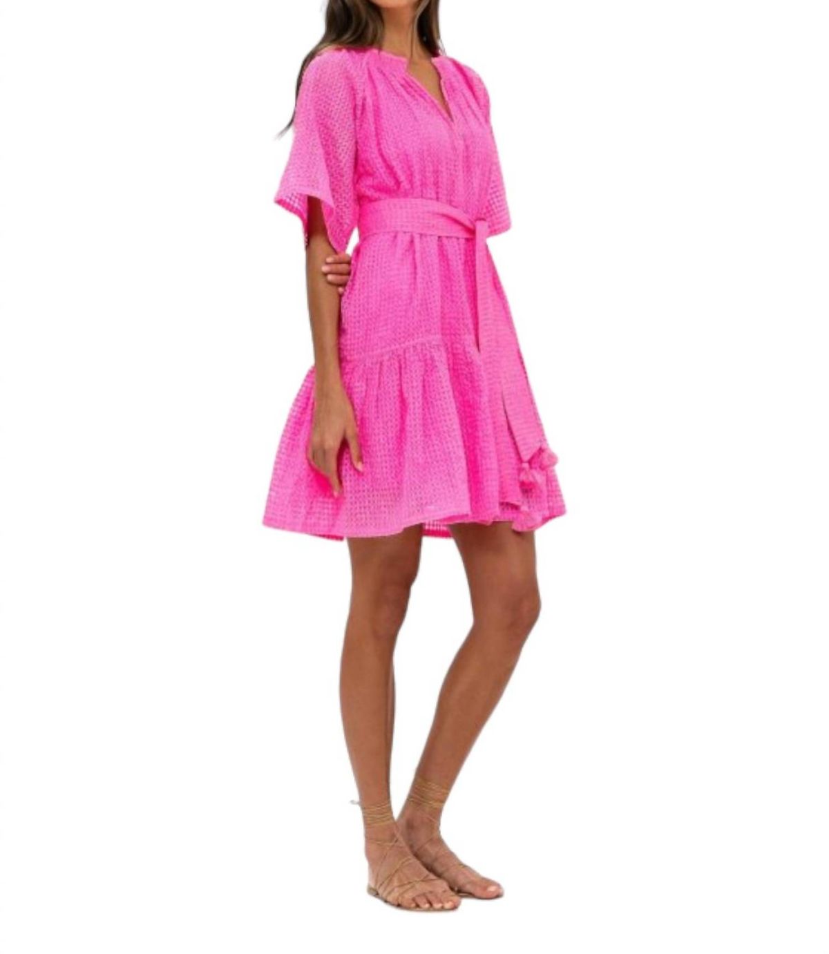 Style 1-2859772396-74 Oliphant Size S Pink Cocktail Dress on Queenly