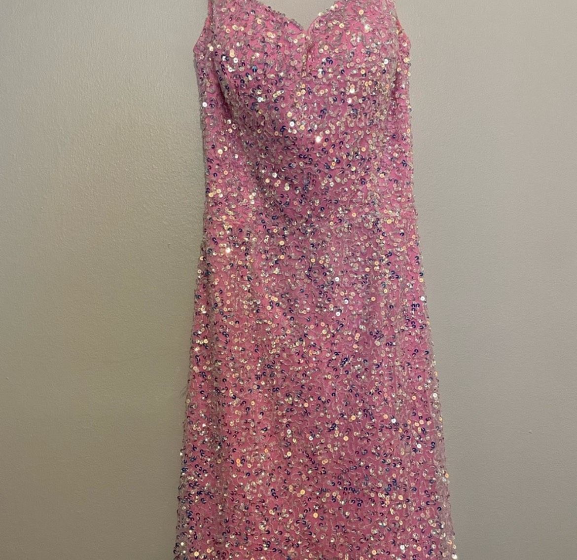 Ashley Lauren Size 4 Pageant Pink Floor Length Maxi on Queenly