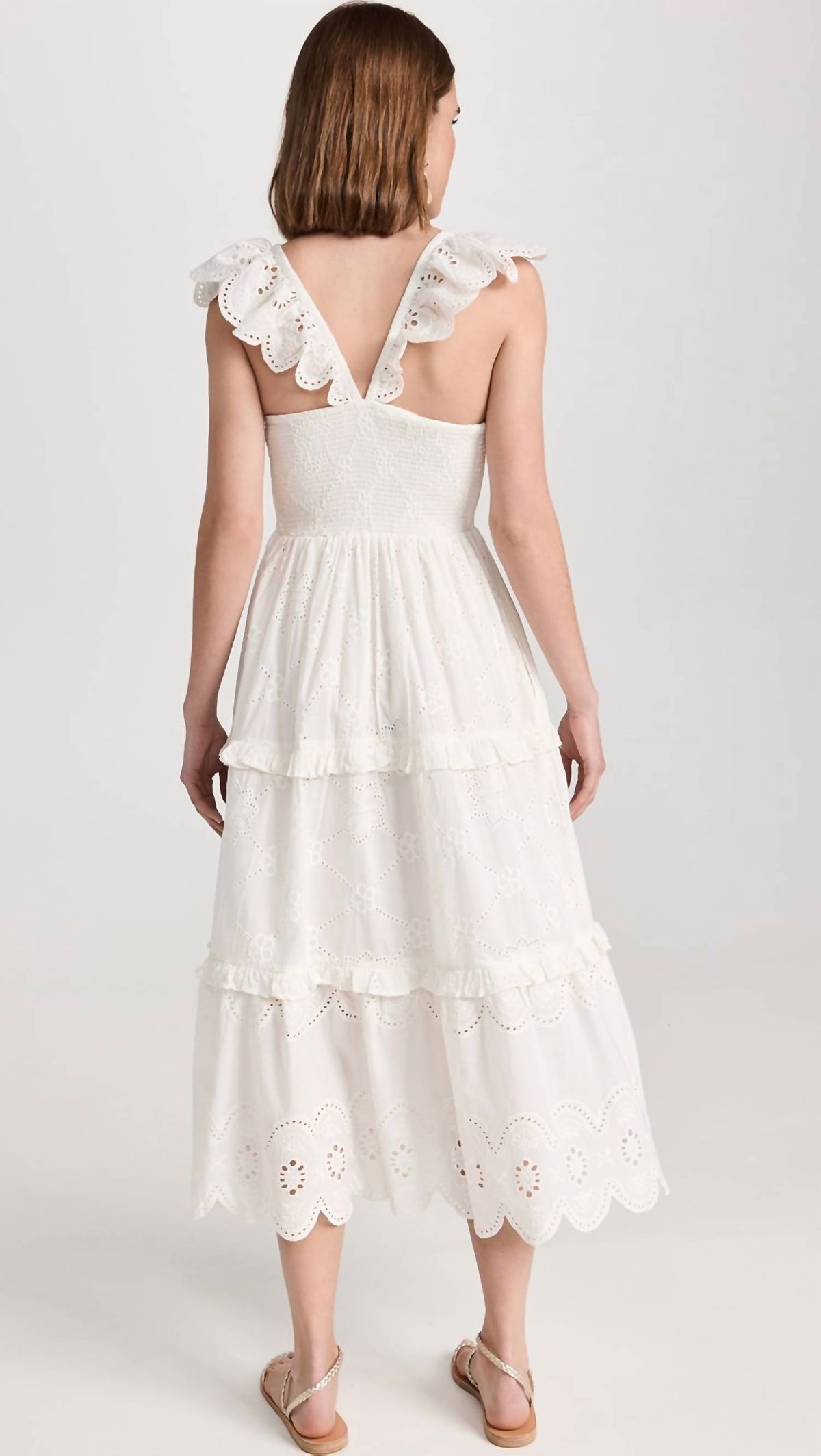 Style 1-3037641468-892 Cleobella Size M White Cocktail Dress on Queenly