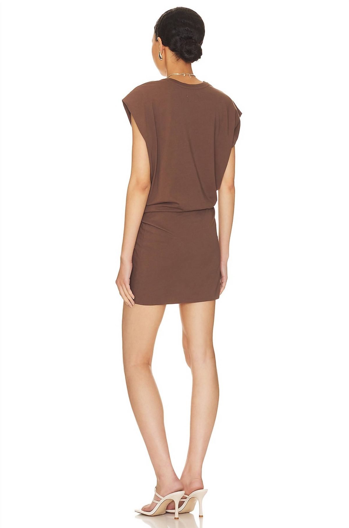 Style 1-3074516933-74 PISTOLA Size S Brown Cocktail Dress on Queenly