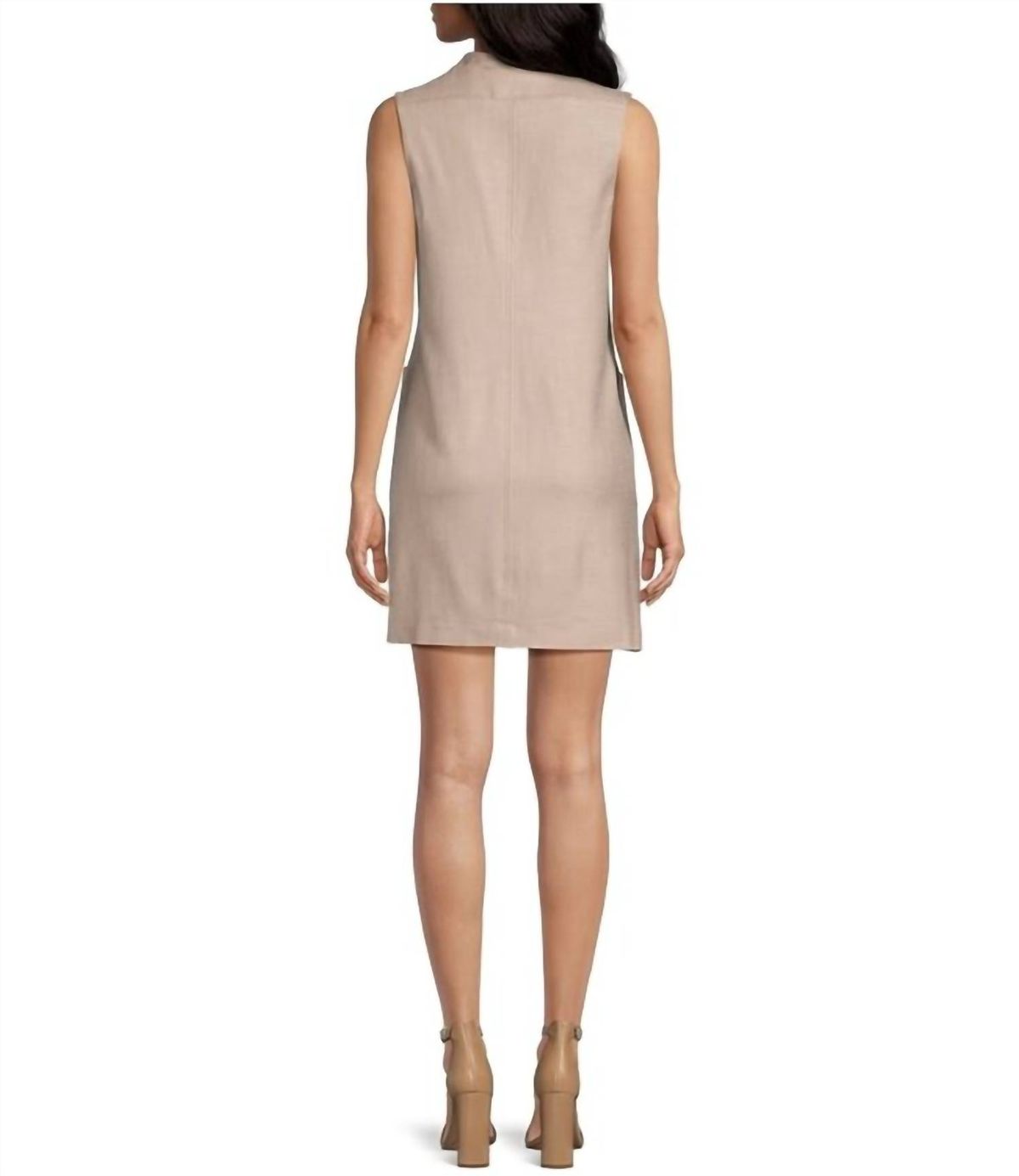 Style 1-3775231030-1498 Trina Turk Size 4 Nude Cocktail Dress on Queenly