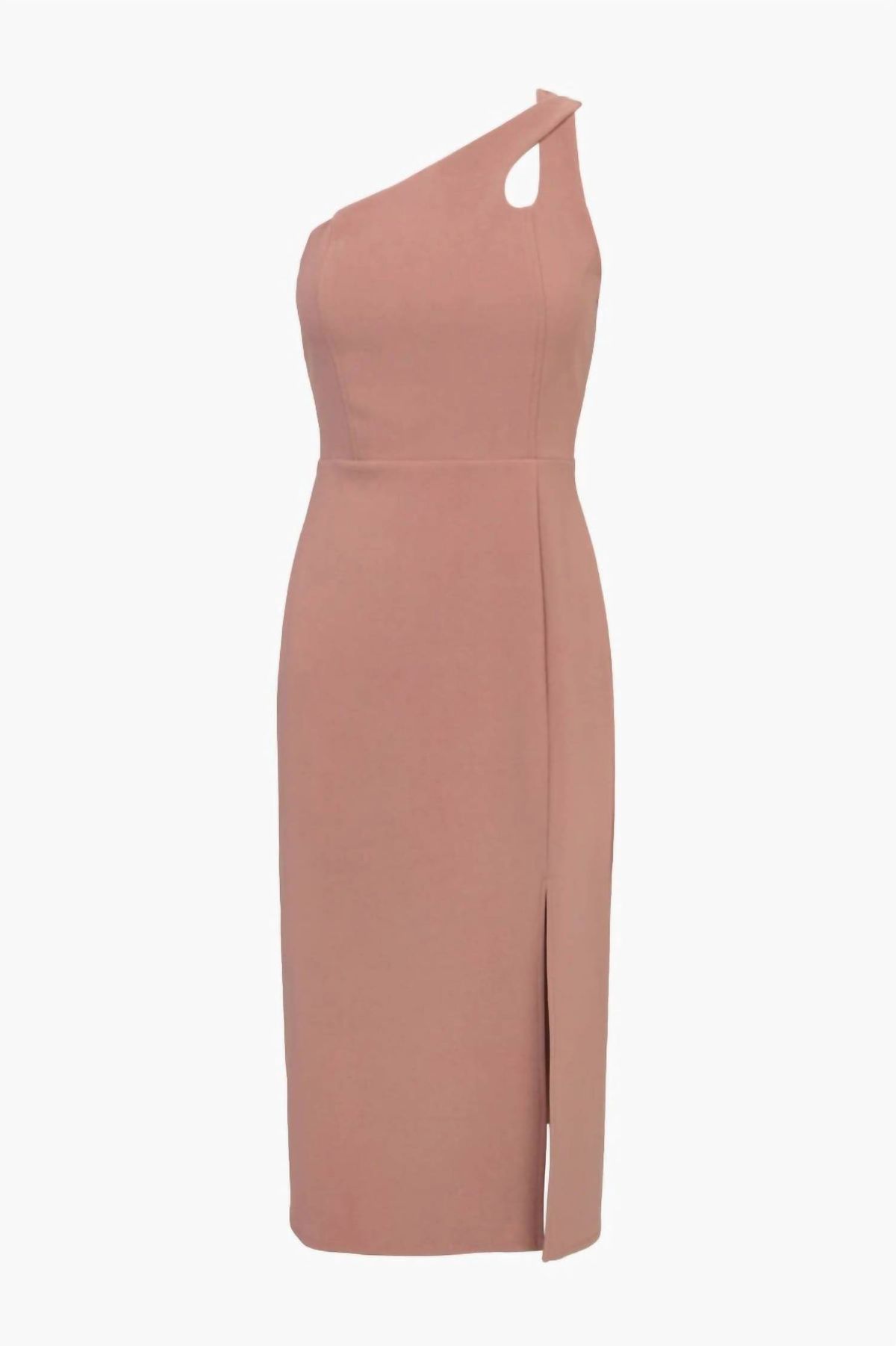 Style 1-590865028-149 adelyn rae Size L One Shoulder Pink Cocktail Dress on Queenly