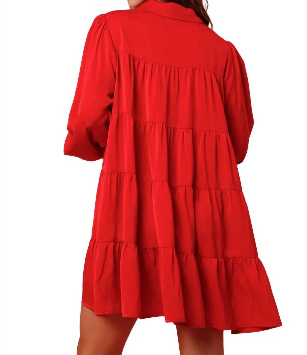 Style 1-662882502-149 Peach Love Size L Long Sleeve Red Cocktail Dress on Queenly