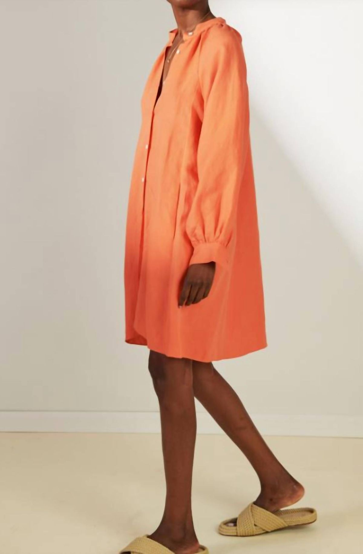 Style 1-76973626-70 LEMLEM Size XS Long Sleeve Coral Cocktail Dress on Queenly