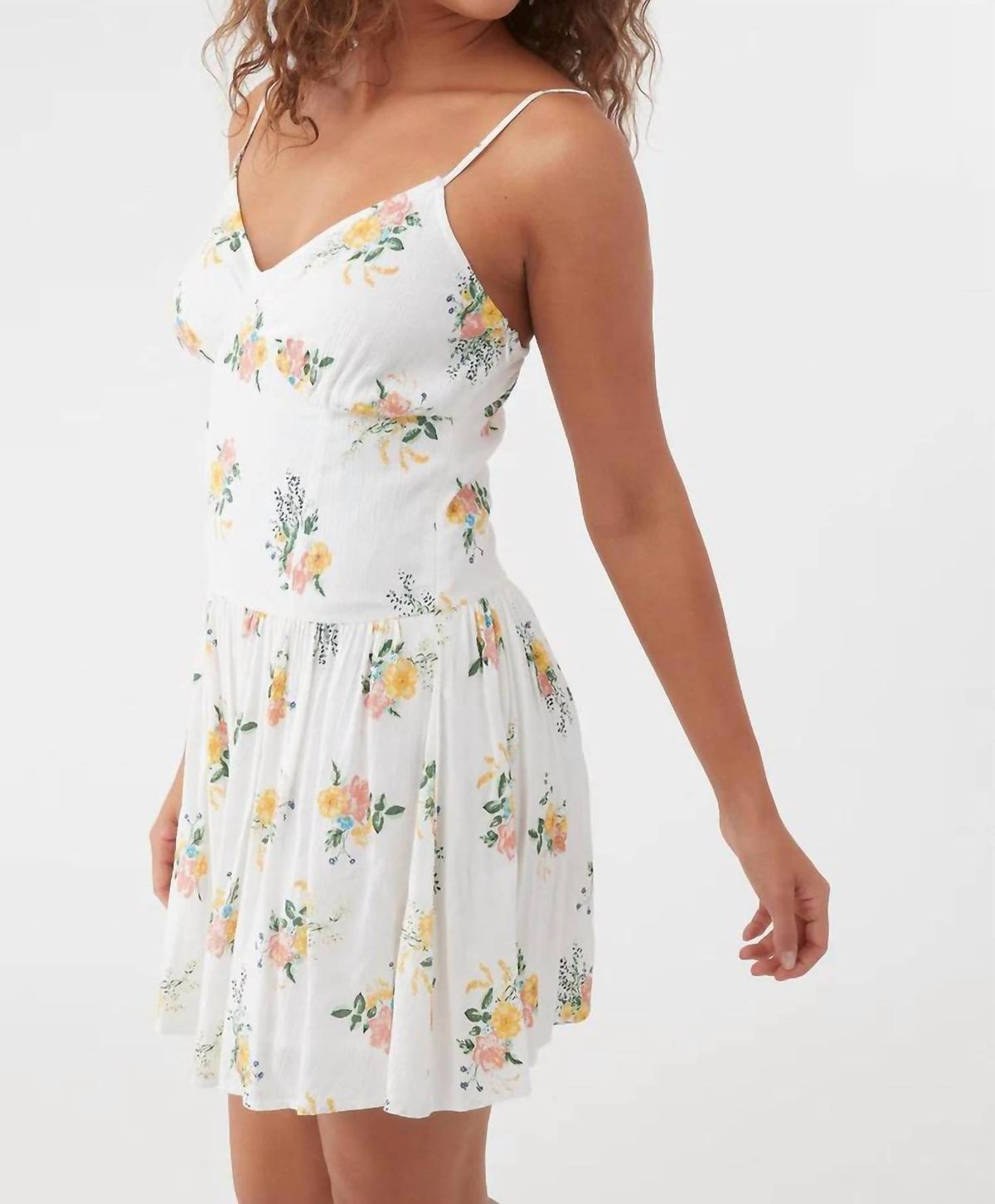 Style 1-9429789-74 O'NEILL Size S White Cocktail Dress on Queenly