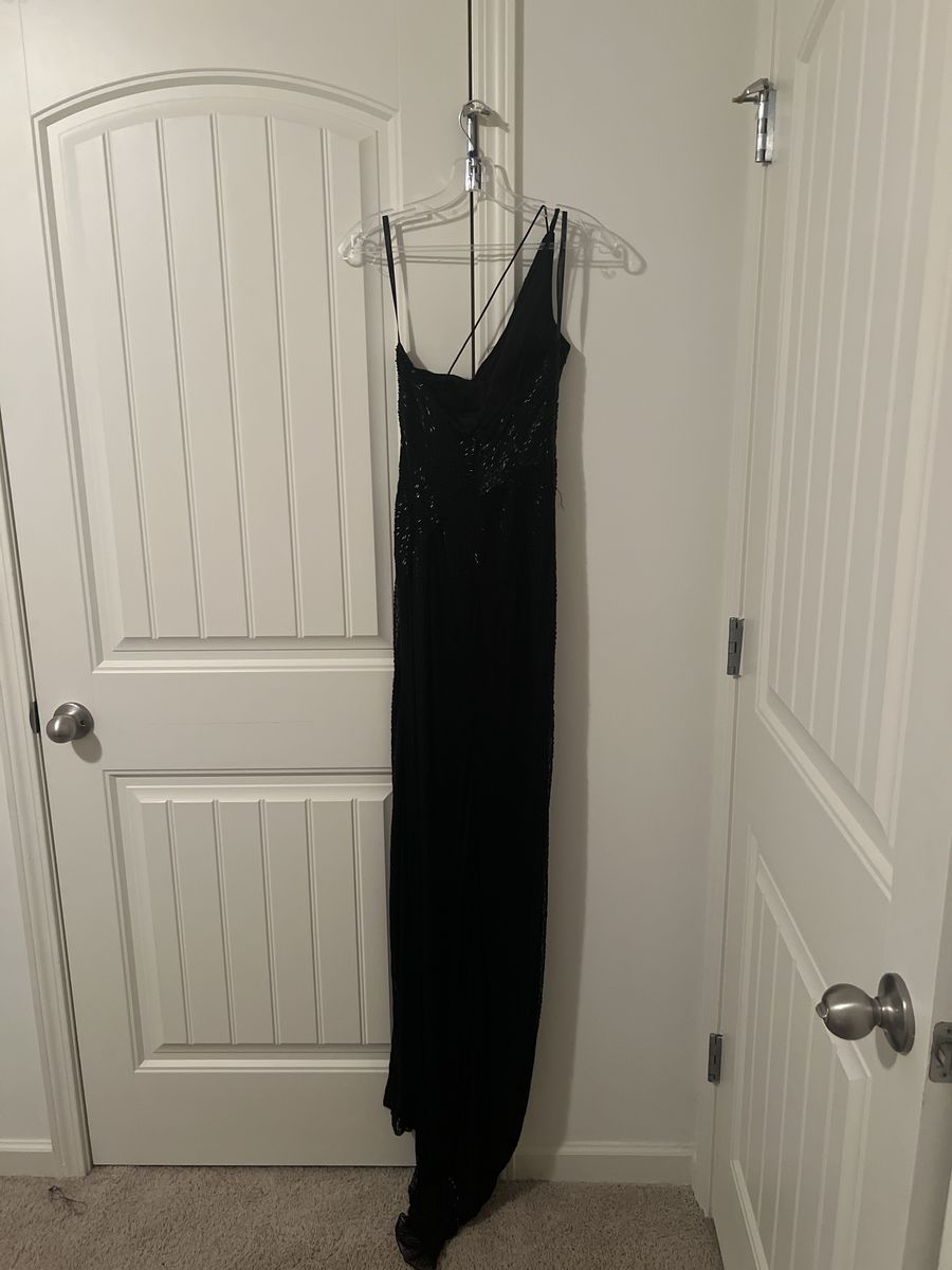 Size 4 Black Ball Gown on Queenly