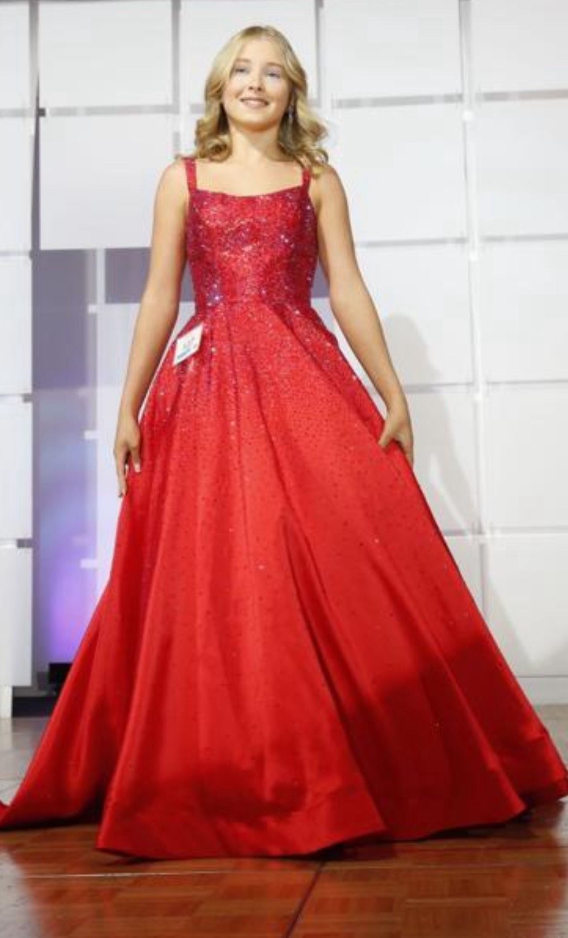 Sherri Hill Size 2 Prom Plunge Red Ball Gown on Queenly