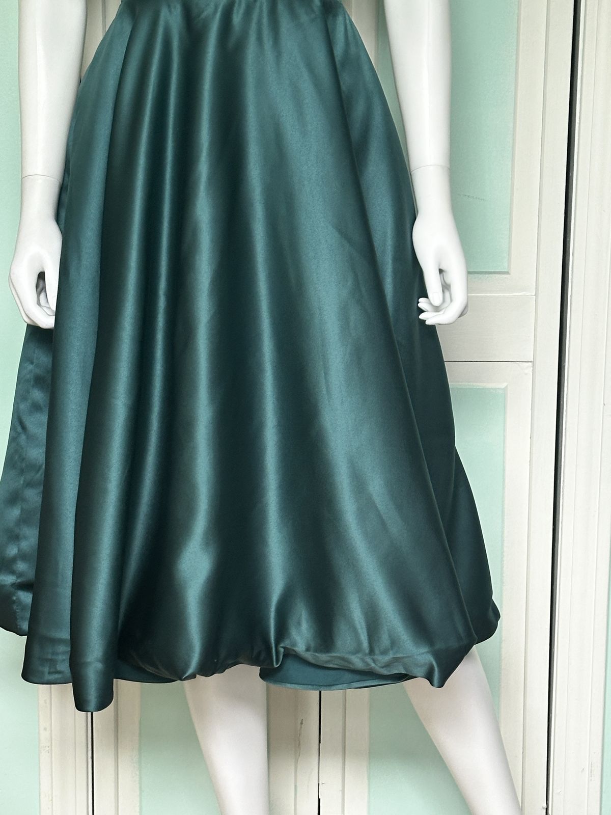 Size 8 Prom Cap Sleeve Green Cocktail Dress on Queenly