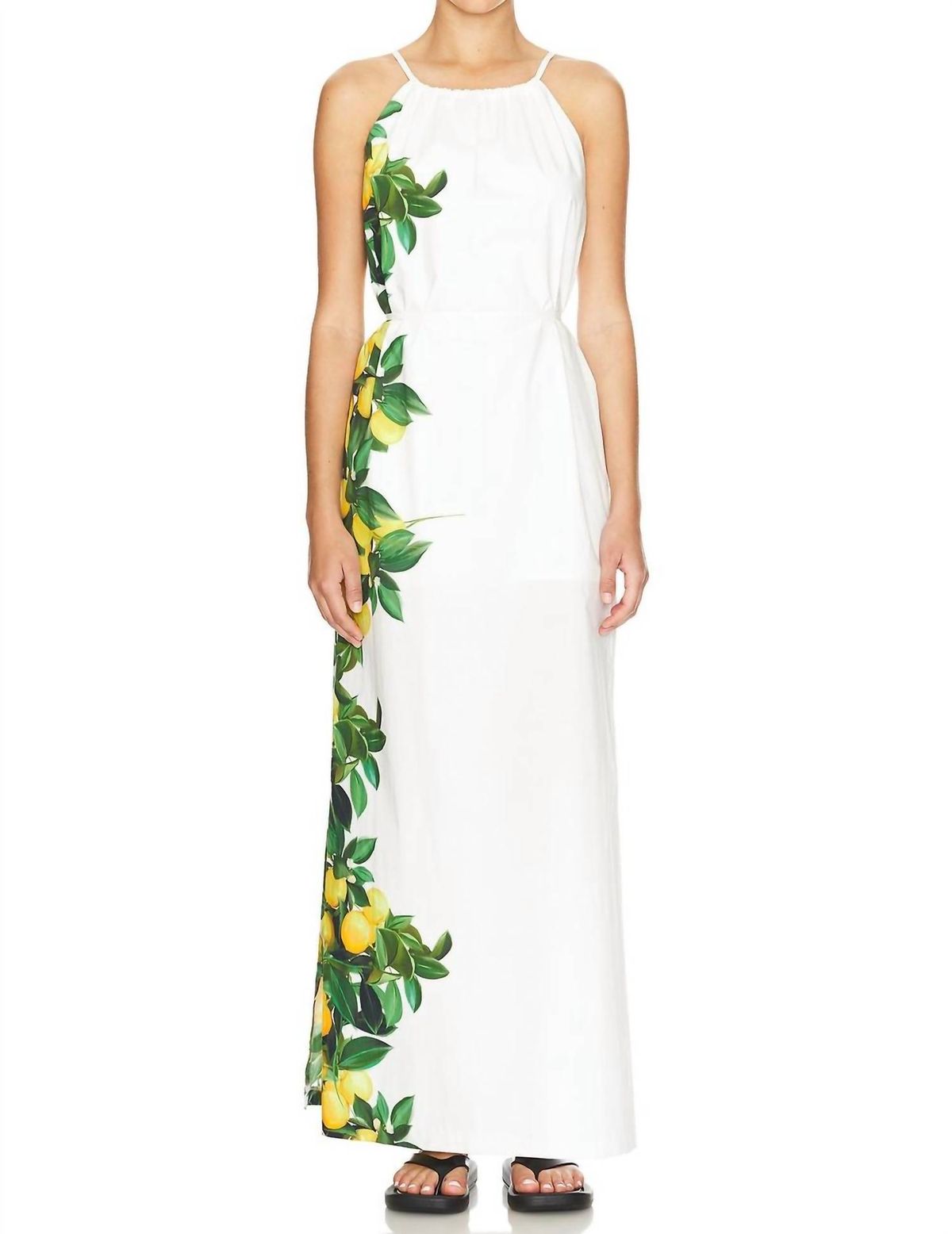 Style 1-216802544-74 Amanda Uprichard Size S White Floor Length Maxi on Queenly